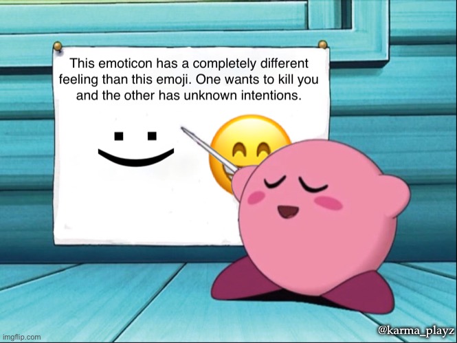just a psa | @karma_playz | image tagged in kirby | made w/ Imgflip meme maker