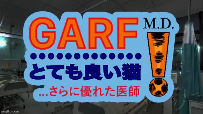 Dr Garfield! | image tagged in dr garfield | made w/ Imgflip meme maker