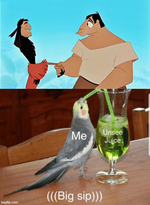 Emperor's New Groove | image tagged in unsee juice,memes,face swap,funny | made w/ Imgflip meme maker