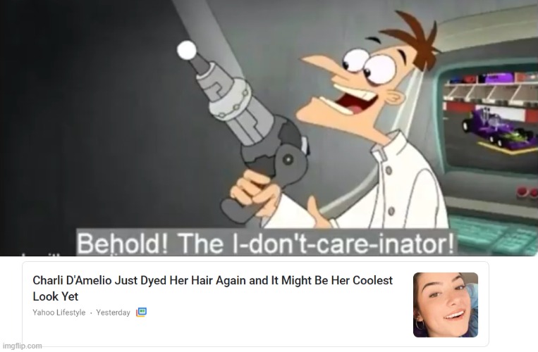 no one cares | image tagged in i dont care | made w/ Imgflip meme maker