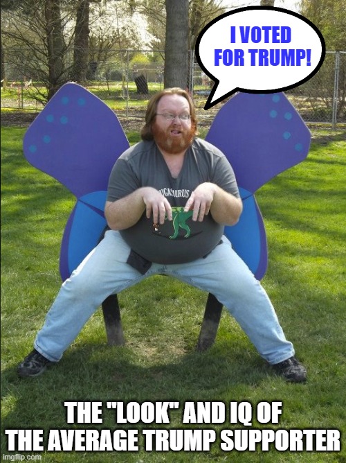 Meet Andy, He's republican and mentally retarded.  He hates black people and wants to build a wall | I VOTED 
FOR TRUMP! THE "LOOK" AND IQ OF THE AVERAGE TRUMP SUPPORTER | image tagged in white trash,scumbag republicans,full retard,shithole | made w/ Imgflip meme maker