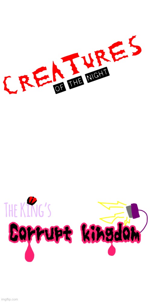 Logos of new series | image tagged in this is breaking rule 5 lol | made w/ Imgflip meme maker