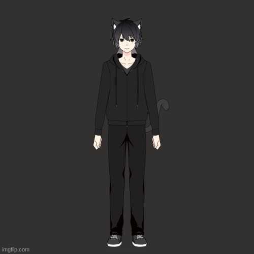 Novu, my oc as a human and without scars | image tagged in oc,anime | made w/ Imgflip meme maker