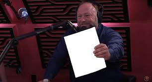 Alex Jones I have the papers Blank Meme Template