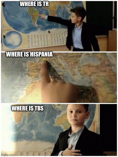 Kid and map | WHERE IS TR; WHERE IS HISPANIA; WHERE IS TBS | image tagged in kid and map,citieswar | made w/ Imgflip meme maker