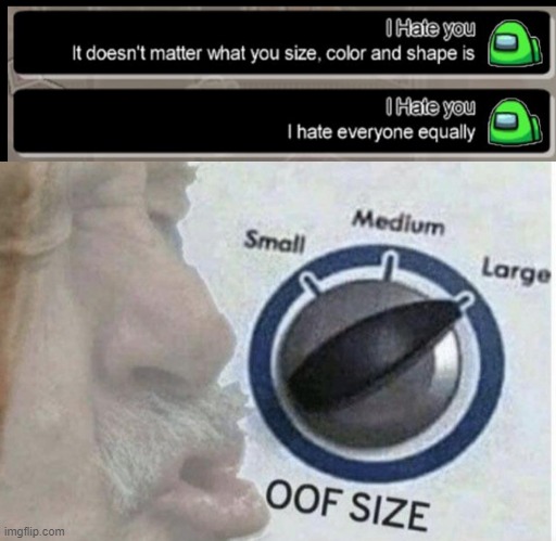 image tagged in oof size large | made w/ Imgflip meme maker
