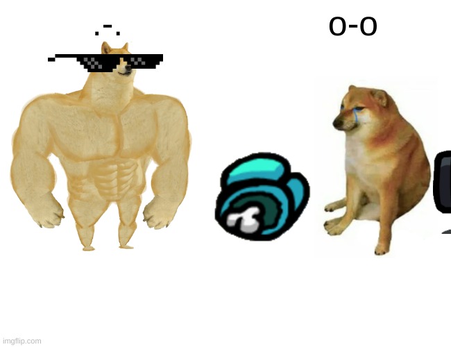 Buff Doge vs. Cheems Meme Generator - Imgflip