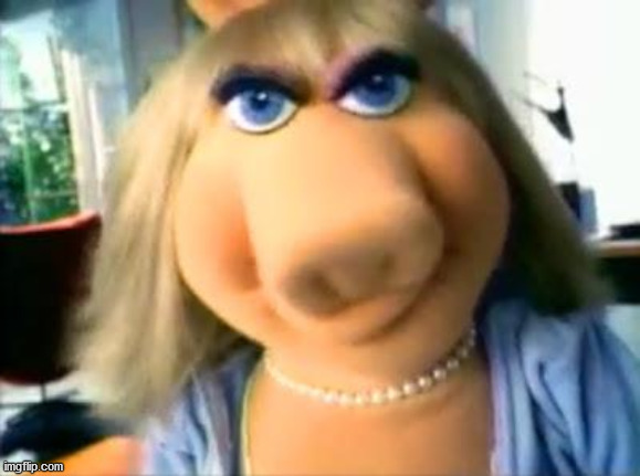 Mad Miss Piggy | image tagged in mad miss piggy | made w/ Imgflip meme maker