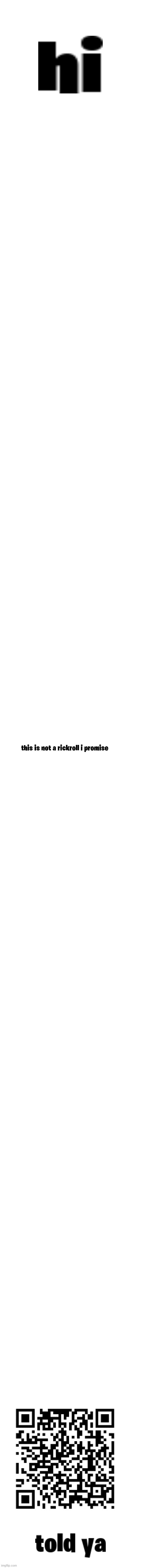 this is not a rickroll. | image tagged in meme | made w/ Imgflip meme maker