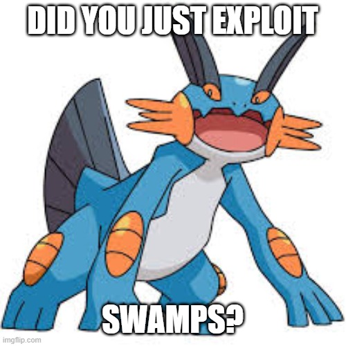 DID YOU JUST EXPLOIT SWAMPS? | made w/ Imgflip meme maker