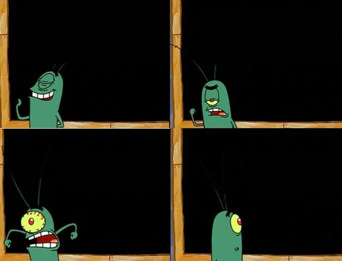 Plankton's Plan Blank Meme Template