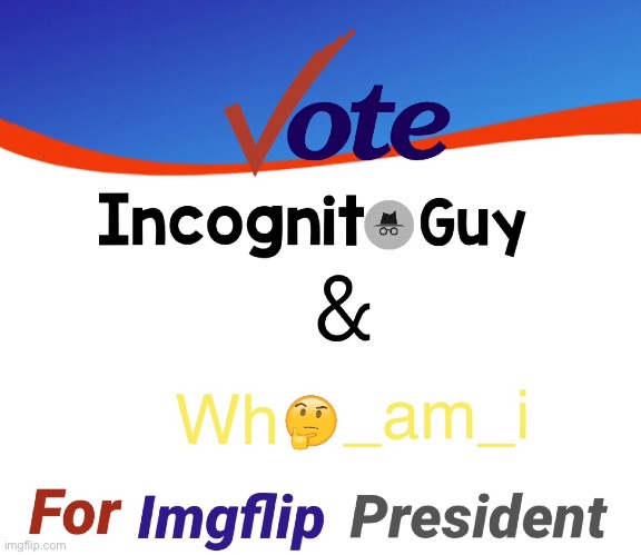 One last attempt | image tagged in good luck,voting,poster | made w/ Imgflip meme maker