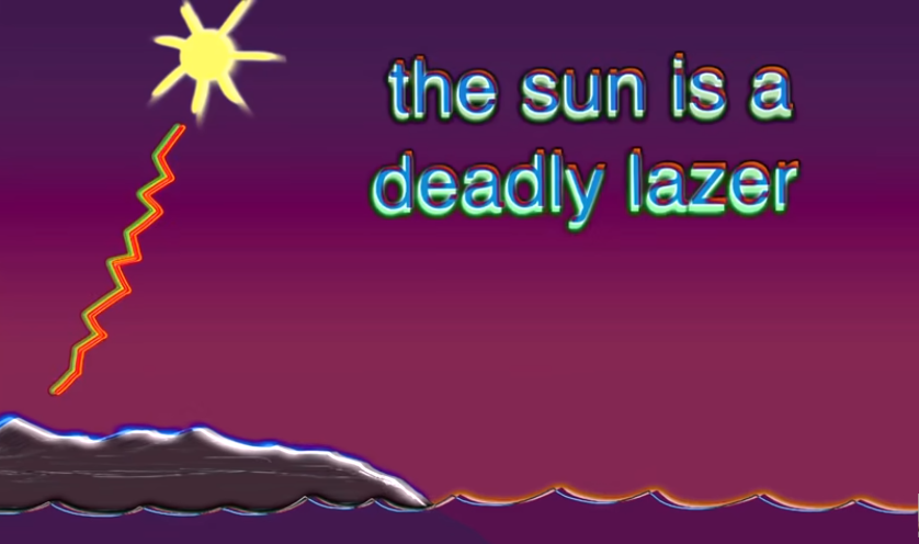 Deadly lazers Blank Meme Template