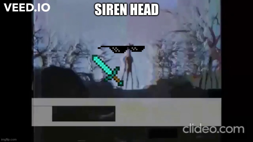 wee woo man 2 | SIREN HEAD | image tagged in siren head | made w/ Imgflip meme maker