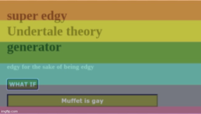 gay muffet | image tagged in gay,muffet is gay,muffet | made w/ Imgflip meme maker
