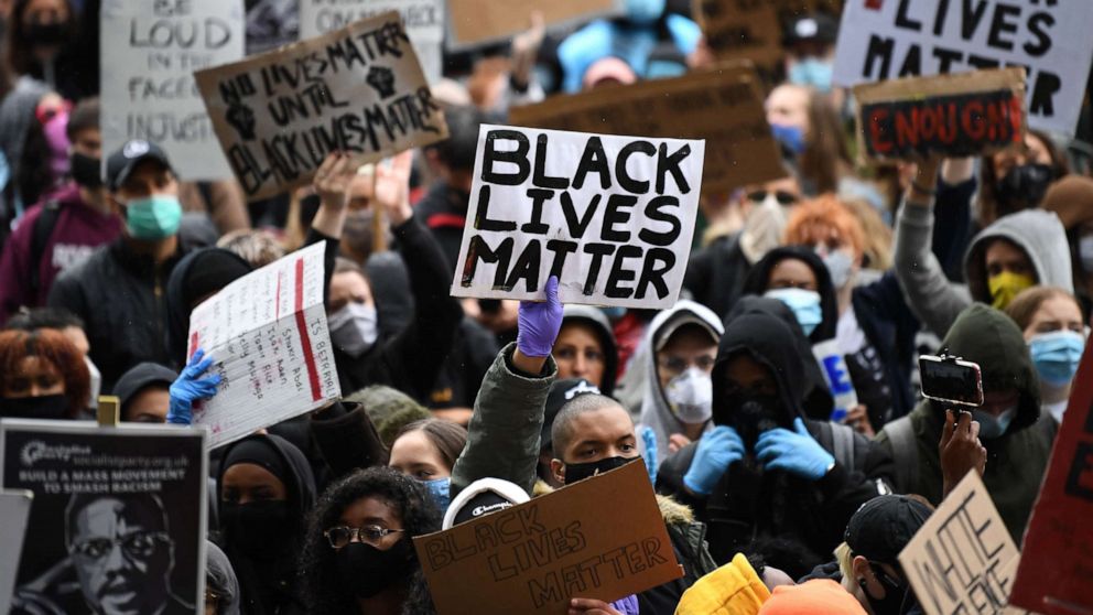 BLM protests London Blank Meme Template