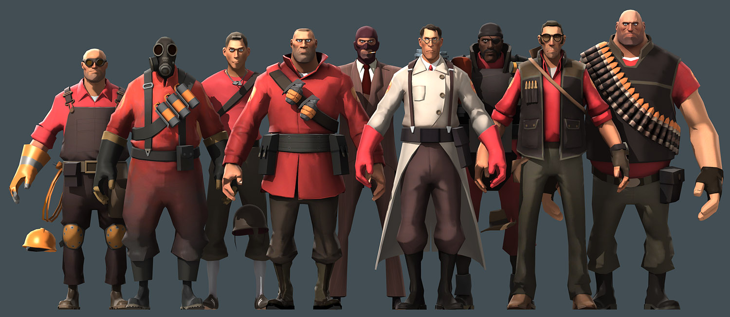 TF2 Me And The Boys Blank Meme Template
