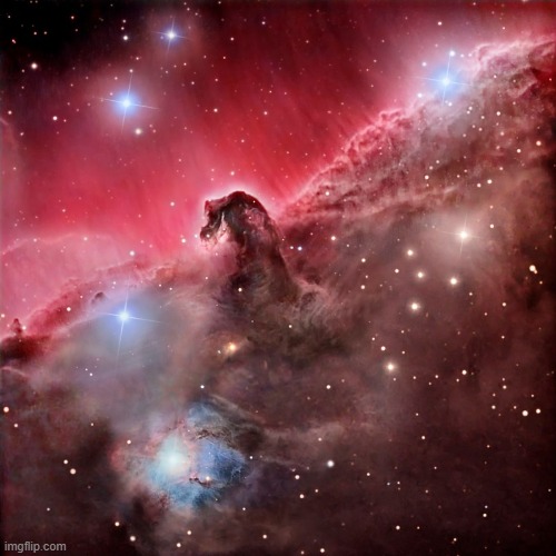 Horsehead Nebula | image tagged in horsehead nebula | made w/ Imgflip meme maker