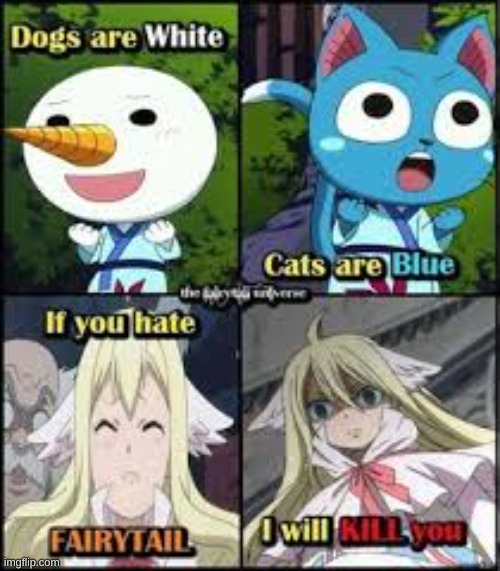 image tagged in fairy tail | made w/ Imgflip meme maker