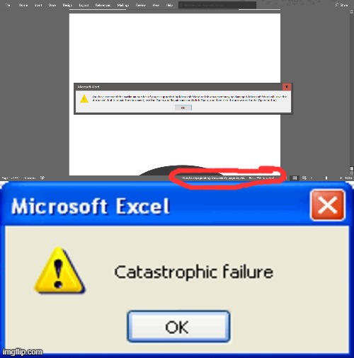 image tagged in catastrophic failure | made w/ Imgflip meme maker