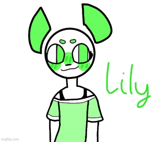 Lily (Not my Lilly, the Lily I have Creative) Redesign | image tagged in pinlo | made w/ Imgflip meme maker