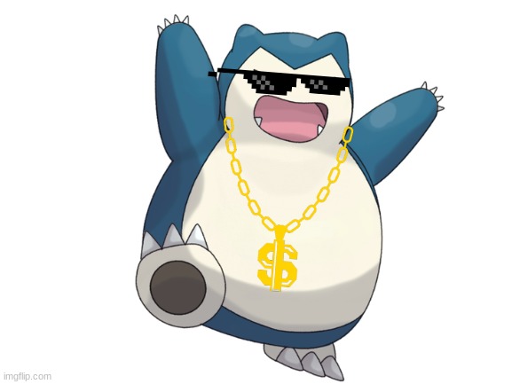 Snorlax. Just Snorlax. Not a meme, just Snorlax. Fancy Snorlax. | image tagged in pokemon | made w/ Imgflip meme maker