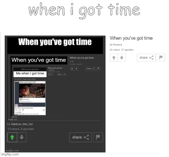 keep it goin' y'all! | when i got time | image tagged in stop reading the tags | made w/ Imgflip meme maker