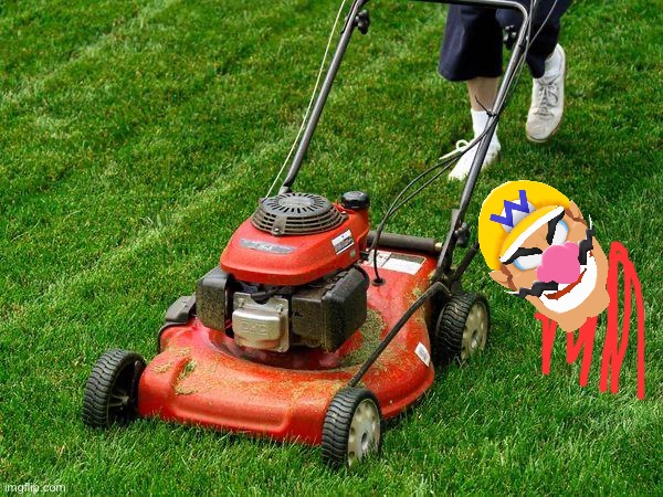 lawnmower | image tagged in lawnmower | made w/ Imgflip meme maker