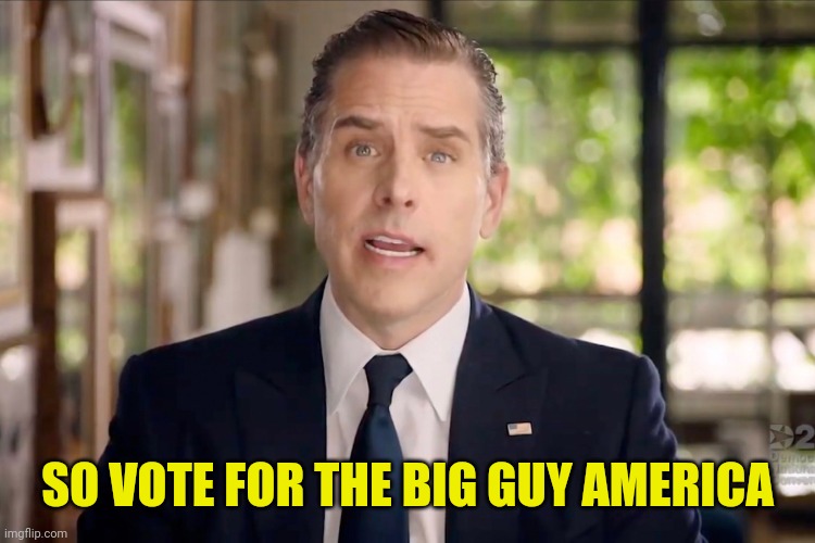 SO VOTE FOR THE BIG GUY AMERICA | made w/ Imgflip meme maker