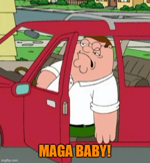 Peter Stroke | MAGA BABY! | image tagged in peter stroke | made w/ Imgflip meme maker