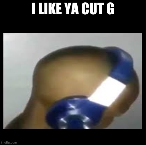 cut g | I LIKE YA CUT G | image tagged in wut | made w/ Imgflip meme maker