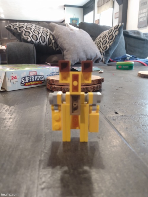 Lego Spring Bonnie I'm making it's not completed yet I'll keep u guys updated | image tagged in lego,springtrap,fnaf,fnaf 3,five nights at freddys,custom | made w/ Imgflip meme maker