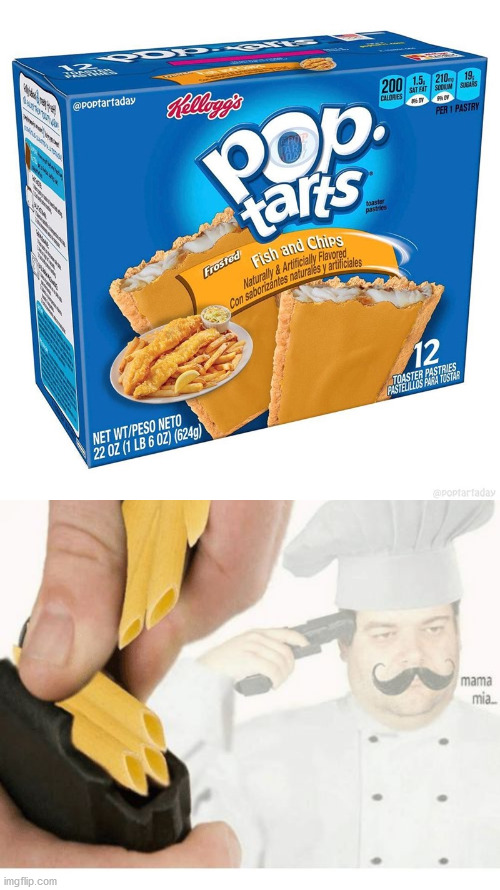 certified *BRUH MOMENT* | image tagged in mama mia suicide,pop tarts | made w/ Imgflip meme maker