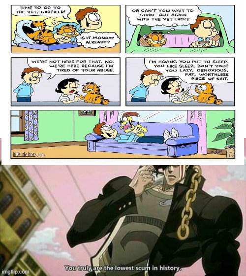 Jon just did the lowest thing imaginable | image tagged in the lowest scum in history | made w/ Imgflip meme maker