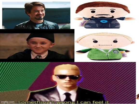 These precious bois deserve happiness in plush form | image tagged in blank white template,harry potter,marvel,iron man,memes | made w/ Imgflip meme maker