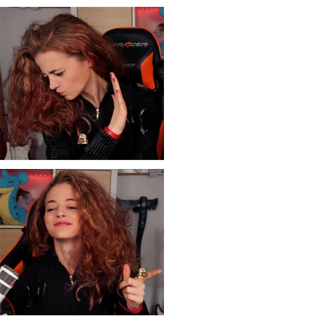 Sana Blank Meme Template