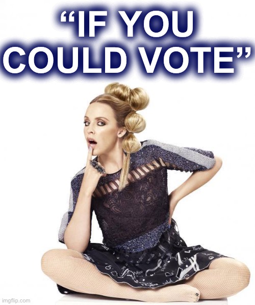 uhhhhhhhhhhh are voting rights in jeopardy in the ImgFlip election too? lol | “IF YOU COULD VOTE” | image tagged in kylie hmmm | made w/ Imgflip meme maker