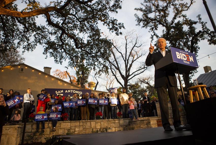 Biden rally Blank Meme Template