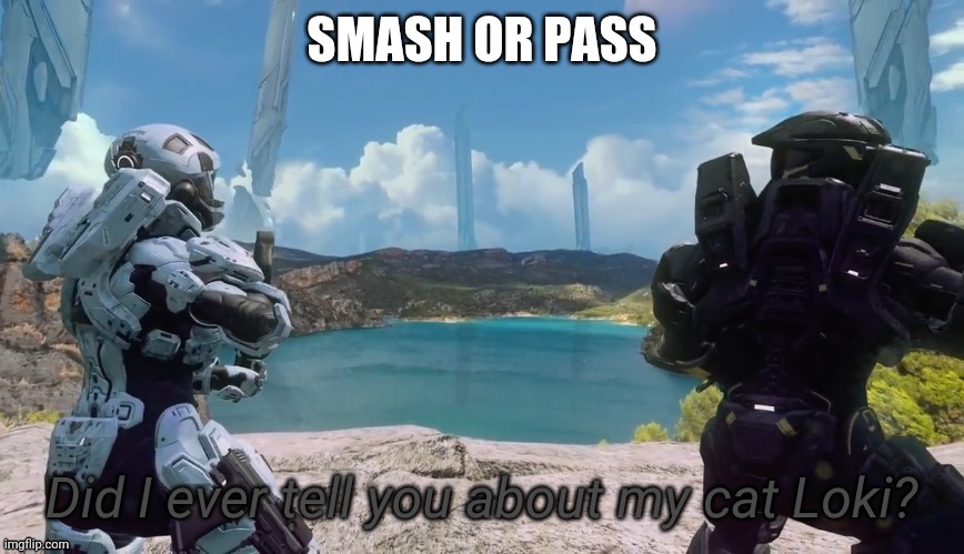 Did I ever tell you about my cat Loki | SMASH OR PASS | image tagged in did i ever tell you about my cat loki | made w/ Imgflip meme maker