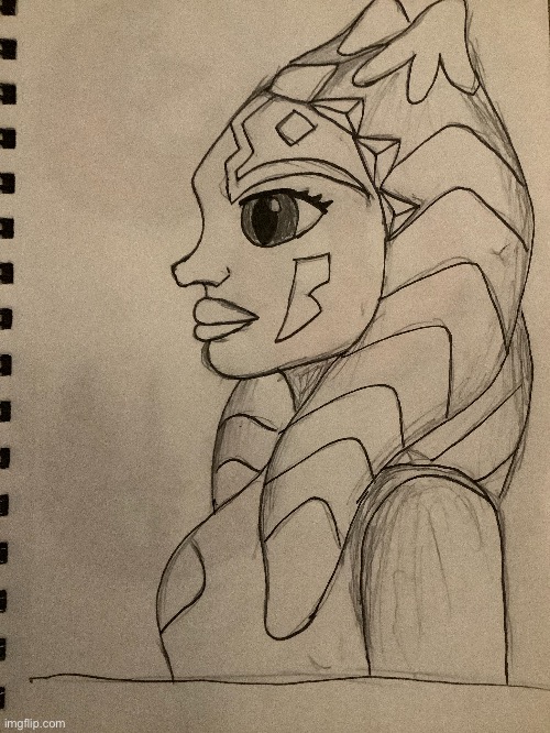 Older ahsoka tano (clone wars season 3) | made w/ Imgflip meme maker