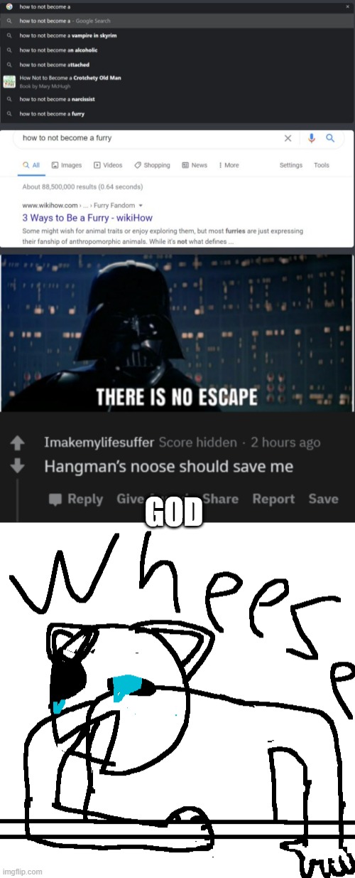 nice try mate | GOD | image tagged in furry,normie,god,wheeze | made w/ Imgflip meme maker