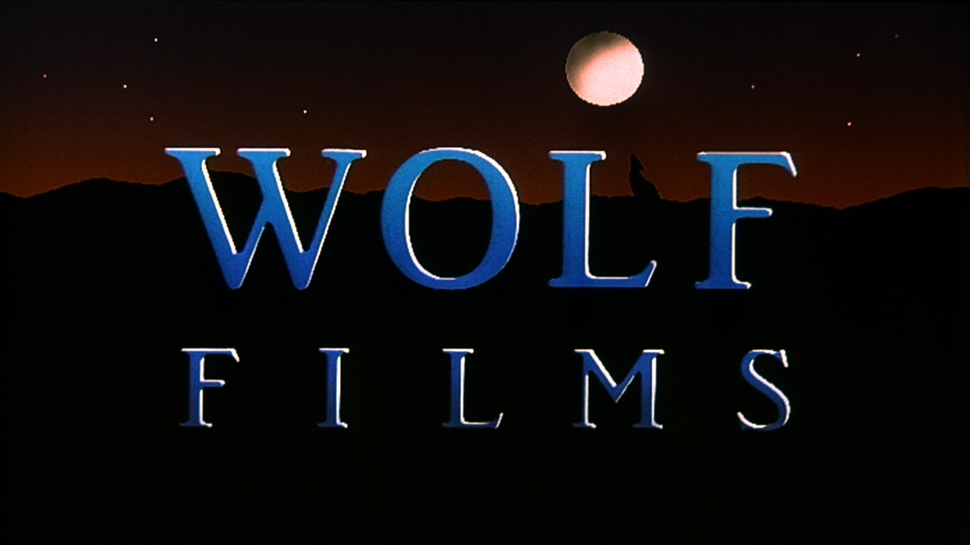 High Quality Wolf Films Logo (1989-2011) Blank Meme Template
