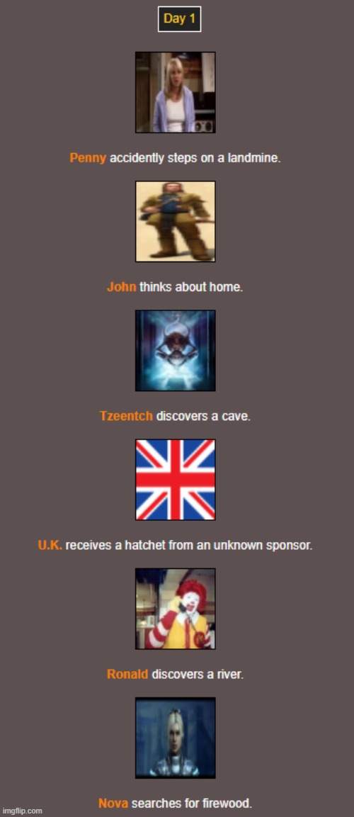 Day 1 (1) | made w/ Imgflip meme maker