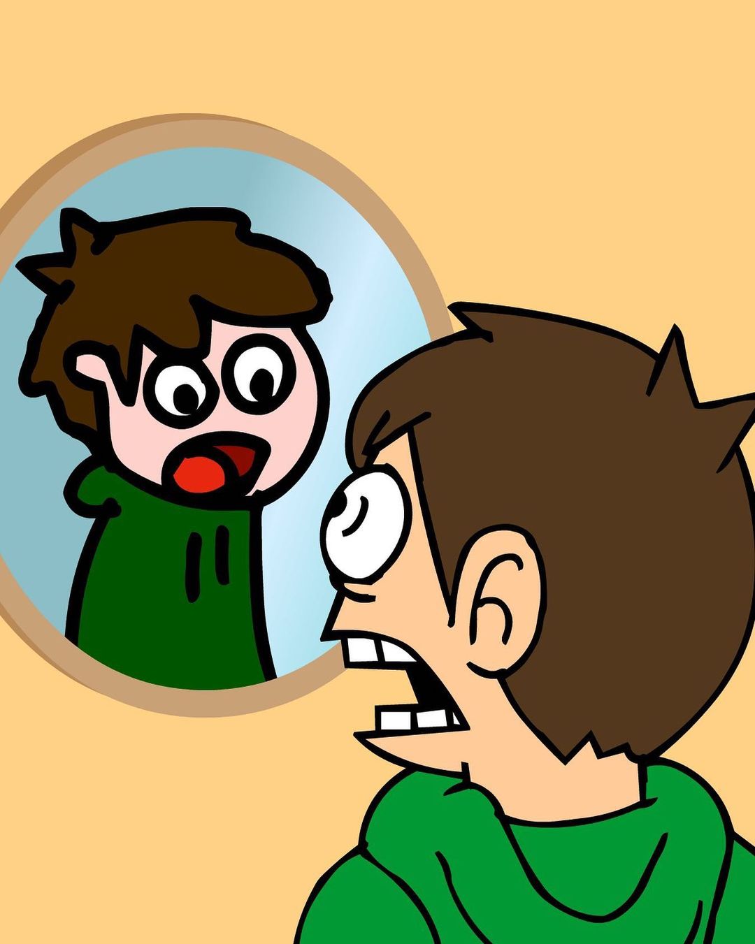 Scared Edd Blank Template - Imgflip