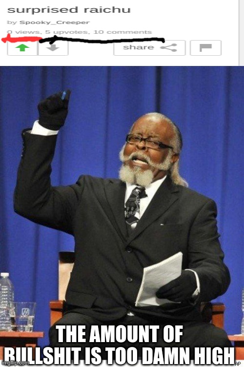 THE AMOUNT OF BULLSHIT IS TOO DAMN HIGH | image tagged in the amount of x is too damn high | made w/ Imgflip meme maker