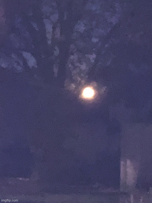 Epic Spooktober moon | image tagged in happy halloween | made w/ Imgflip meme maker