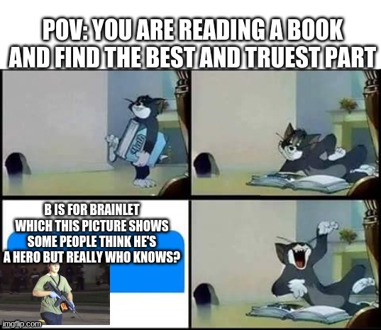 image tagged in tom reads a book,tom and jerry,kyle | made w/ Imgflip meme maker