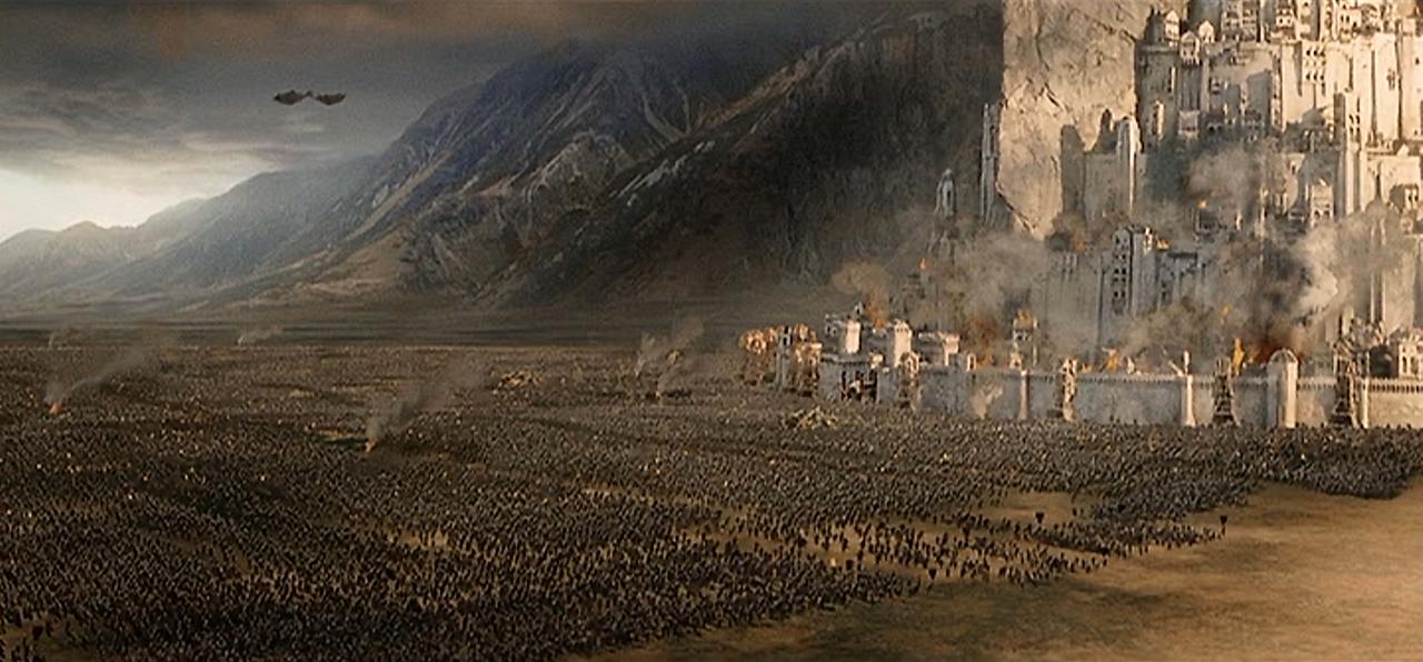 Minas Tirith Siege Blank Meme Template