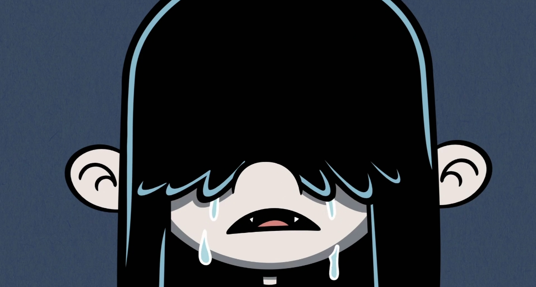 High Quality Lucy Loud crying Blank Meme Template