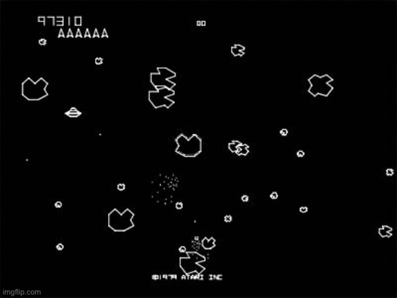 Asteroids | image tagged in asteroids | made w/ Imgflip meme maker